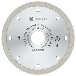 Bosch Accessories 2608615045 2608615045 Diamanttrennscheibe Durchmesser 115 mm Bohrungs-Ø 22.23 mm Beton, Ziegel, Dachziegel 10 St. de Bosch Professional – image du produit 2 sur 2