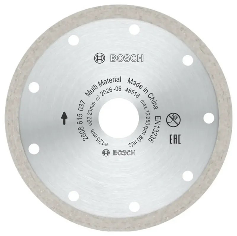 Bosch Accessories 2608615046 2608615046 Diamanttrennscheibe Durchmesser 125 mm Bohrungs-Ø 22.23 mm Beton, Ziegel, Dachziegel 10 St. by Bosch Professional – product image 2 of 2