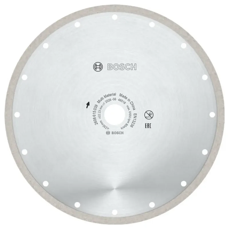 Bosch Accessories 2608615048 2608615048 Diamanttrennscheibe Durchmesser 230 mm Bohrungs-Ø 22.23 mm Beton, Ziegel, Dachziegel 10 St. från Bosch Professional – produktbild 2 av 2