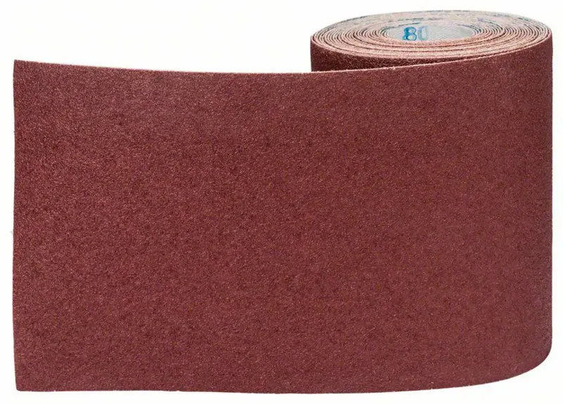 Bosch Accessories 2608621465 Schleifpapier für Handschleifer Körnung (num) 80 (L x B) 5000 mm x 115 mm 5 m von Bosch Professional – Produktbild