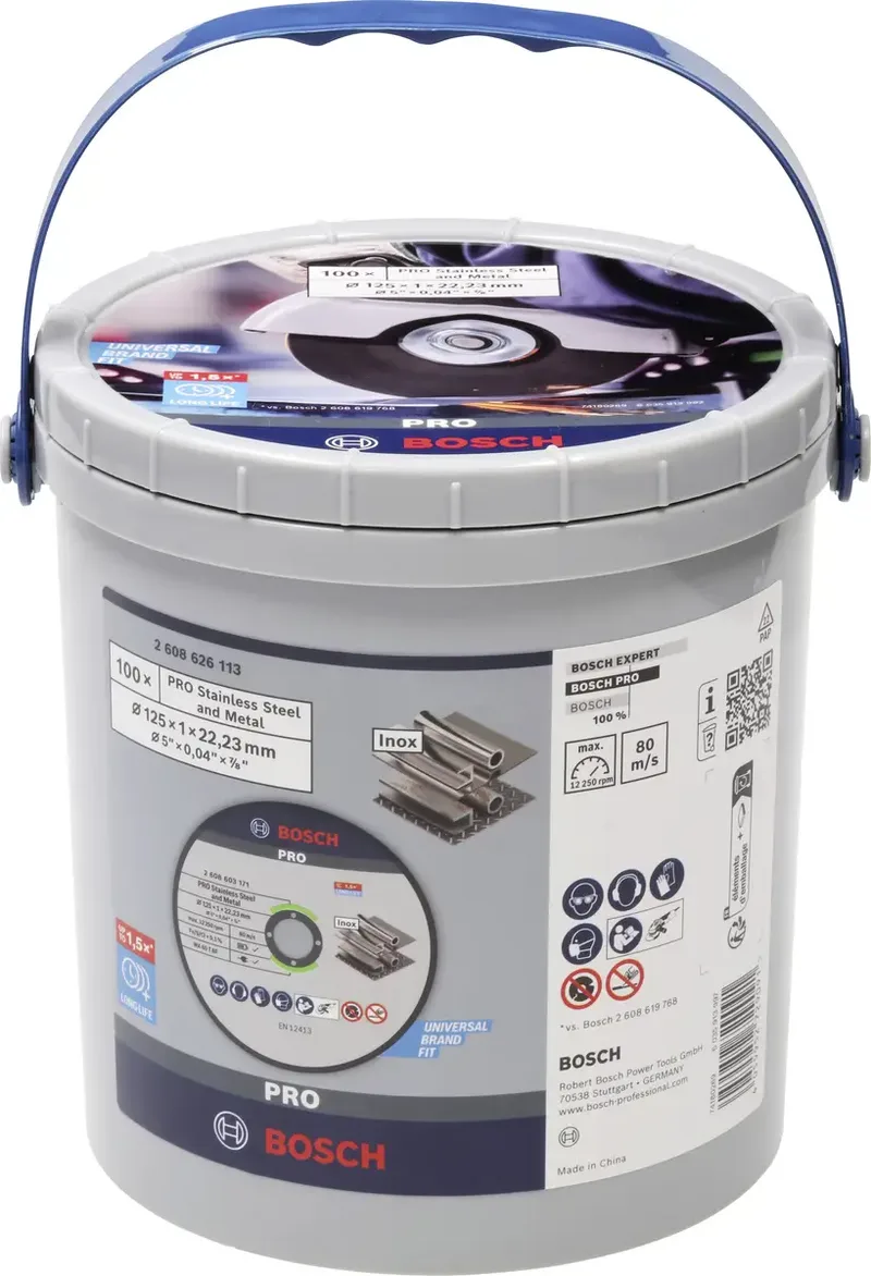 Bosch Accessories 2608626113 2608626113 Trennscheibe 100 St. Edelstahl by Bosch Professional – product image
