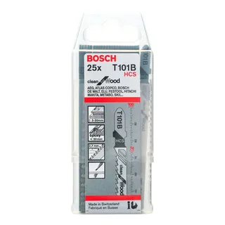 Bosch Accessories 2608633622 Stichsägeblatt T 101 B Clean for Wood, 25er-Pack 25 St. by Bosch Professional – product image 2 of 4