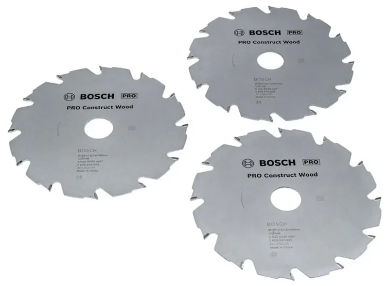 Bosch Accessories 2608644737 2608644737 Kreissägeblatt-Set 190 mm 3 St. de Bosch Professional – image du produit
