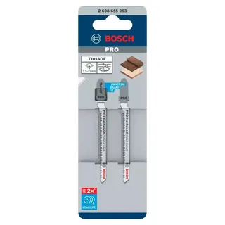 Bosch Accesorios Jeu De Lames De Scie Sauteuse Pro T101aof 83 Mm 2 Unités de Bosch Professional – image du produit 2 sur 6