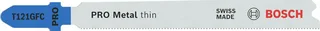 Bosch Accessories 2608655103 PRO Metal thin T121GFC Stichsägeblatt, 92 mm, 3-tlg. 3 St. by Bosch Professional – product image 1 of 6