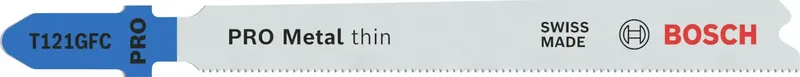 Bosch Accessories 2608655103 PRO Metal thin T121GFC Stichsägeblatt, 92 mm, 3-tlg. 3 St. by Bosch Professional – product image 1 of 6