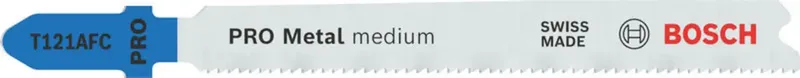 Bosch Accessories 2608655107 PRO Metal medium T121AFC Stichsägeblatt, 92 mm, 25-tlg. 25 St. de Bosch Professional – image du produit