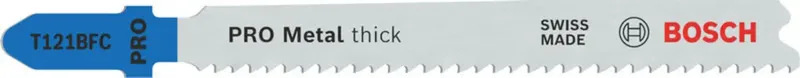 Bosch Accessories 2608655110 PRO Metal thick T121BFC Stichsägeblatt, 92 mm, 5-tlg. 5 St. von Bosch Professional – Produktbild 1 von 6
