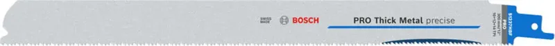 Bosch Accessories 2608659000 PRO Thick Metal precise S1237HBF Blatt, 1,1 x 25 x 300 mm, 5-tlg. Sägeblatt-Länge 300 mm 5 St. von Bosch Professional – Produktbild