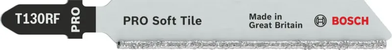 Bosch Accessories 2608665259 PRO Soft Tile T130RF Stichsägeblatt, 83 mm, 2-tlg. 2 St. von Bosch Professional – Produktbild 1 von 6