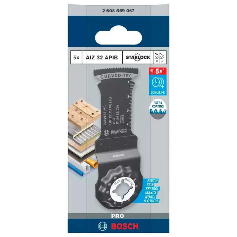 Bosch Accessories 2608669067 2608669067 Multitool 5 stuk(s) by Bosch Professional – product image 2 of 6