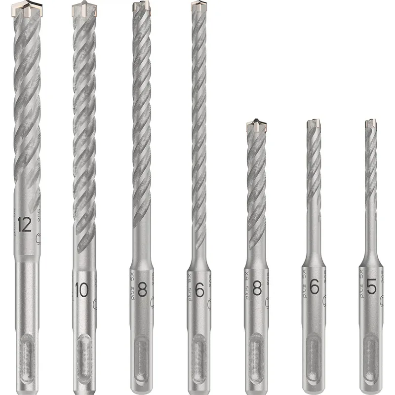 Bosch Jeu De Forets Pro Sds Plus-5x 5/6/8/6/8/10/12 Mm 7 Unités de Bosch Professional – image du produit 2 sur 2