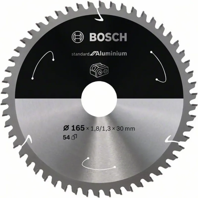 Bosch Accessories 2608837764 2608837764 Lame de scie circulaire 165 x 30 mm Nombre de dents: 54 1 pc(s) de Bosch Professional – image du produit
