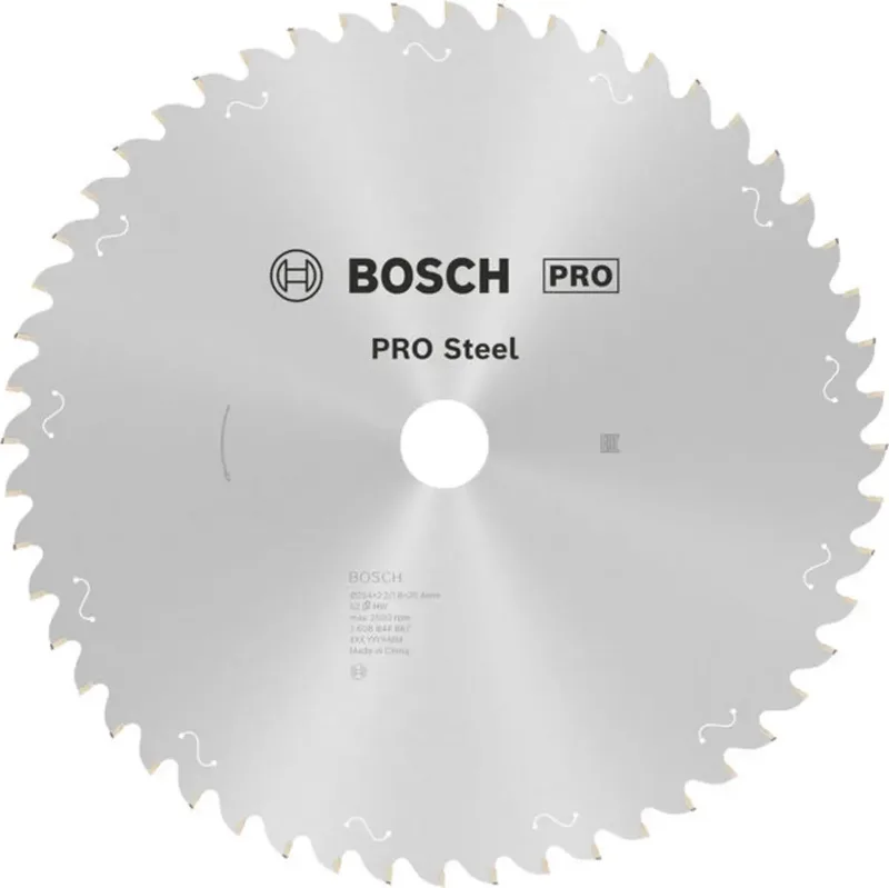 Bosch Accessories 2608844867 2608844867 Kreissägeblatt 254 x 25.4 x 1.8 mm Zähneanzahl: 52 1 St. von Bosch Professional – Produktbild
