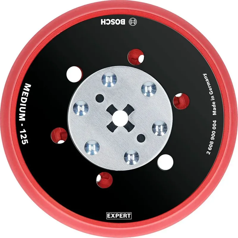 Bosch Accessories 2608900004 EXPERT Multihole (Expert Multiloch) universele steunschijf, 125 mm, medium Diameter 125 mm van Bosch Professional – productafbeelding 2 van 5