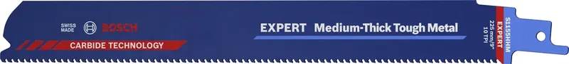 Bosch Accessories 2608900375 EXPERT ‘Medium-Thick Tough Metal’ S 1155 HHM Säbelsägeblatt, 3 Stück Sägeblatt-Länge 225 mm 3 St. by Bosch Professional – product image