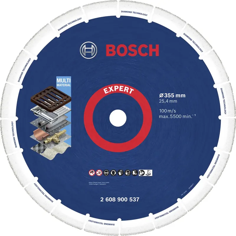 Bosch Accessories 2608900537 M14 Diamanttrennscheibe Durchmesser 355 mm Bohrungs-Ø 25.4 mm 1 St. by Bosch Professional – product image