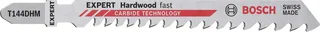 Bosch Accessories 2608900541 EXPERT ‘Hardwood Fast’ T 144 DHM Stichsägeblatt, 3 Stück 3 St. by Bosch Professional – product image 1 of 6
