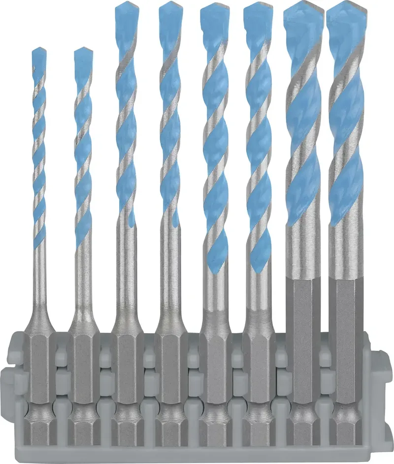 Bosch Accessories 2608901455 2608901455 Multifunctionele boorset 3 mm, 4 mm, 5 mm, 5 mm, 6 mm, 6 mm, 8 mm, 8 mm 1 stuk(s) de Bosch Professional – image du produit