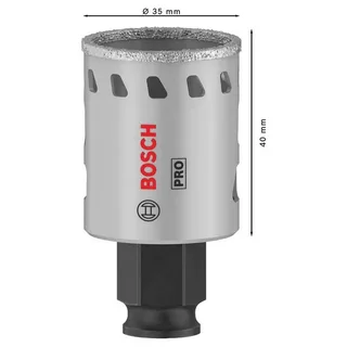 Bosch Accessories 2608901558 2608901558 Lochsäge 35 mm diamantbestückt 1 St. by Bosch Professional – product image 2 of 6