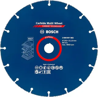 Bosch Accessories 2608901682 2608901682 Trennscheibe 230 mm 1 St. Verbundwerkstoffe fra Bosch Professional – produktbillede 1 af 2