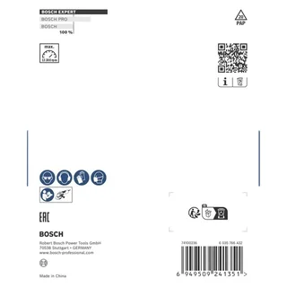 Bosch Accessories 2608901685 Schleifscheibe 1 St. de Bosch Professional – image du produit 3 sur 6