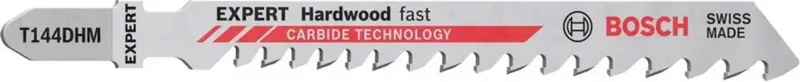 Bosch Accessories 2608901816 EXPERT Hardwood Fast T 144 DHM Stichsägeblatt, 10 Stück 10 St. fra Bosch Professional – produktbillede