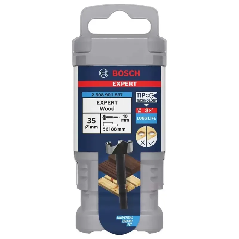 Bosch Accessories 2608901837 Forstnerbohrer 35 mm Gesamtlänge 88 mm 1 St. de Bosch Professional – image du produit 2 sur 6