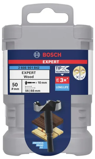 Bosch Accessories 2608901842 Forstnerbohrer 50 mm Gesamtlänge 88 mm 1 St. de Bosch Professional – image du produit 3 sur 3
