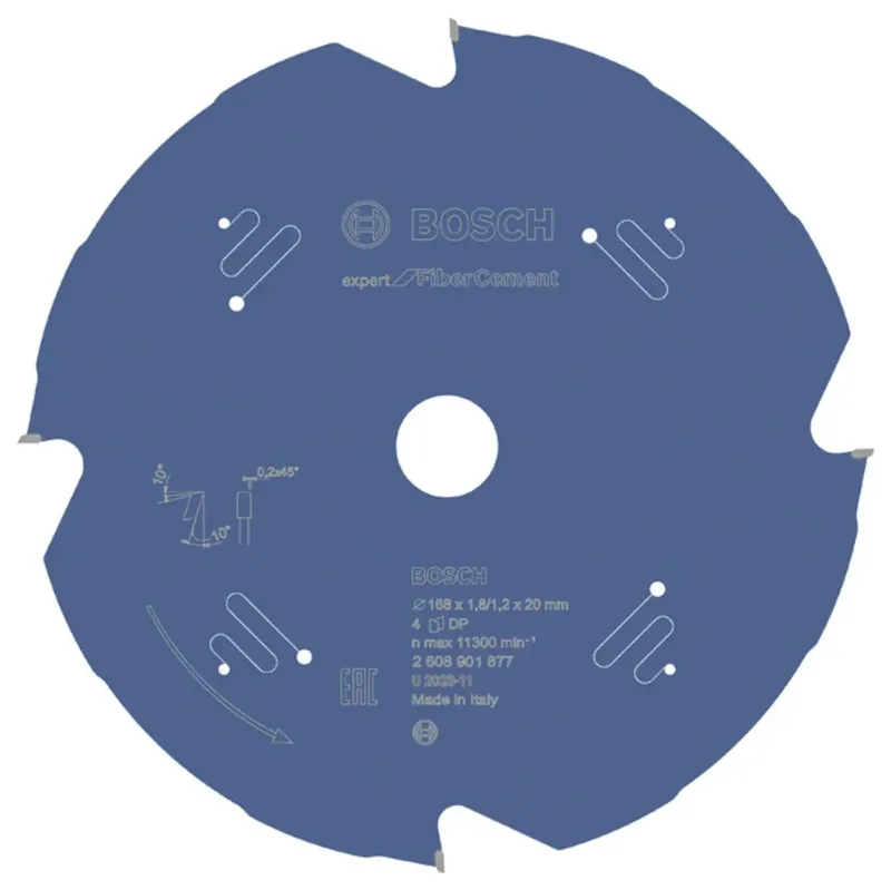 Bosch Accessories 2608901877 2608901877 Kreissägeblatt 168 x 20 x 1.2 mm Zähneanzahl: 4 1 St. by Bosch Professional – product image