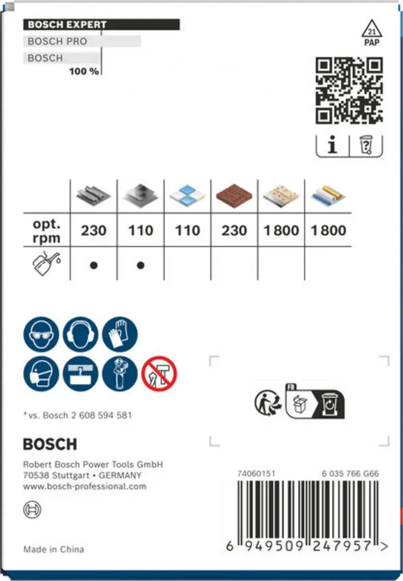 Bosch Accessories 2608901897 2608901897 Lochsäge 76 mm hartmetallbestückt 1 St. von Bosch Professional – Produktbild