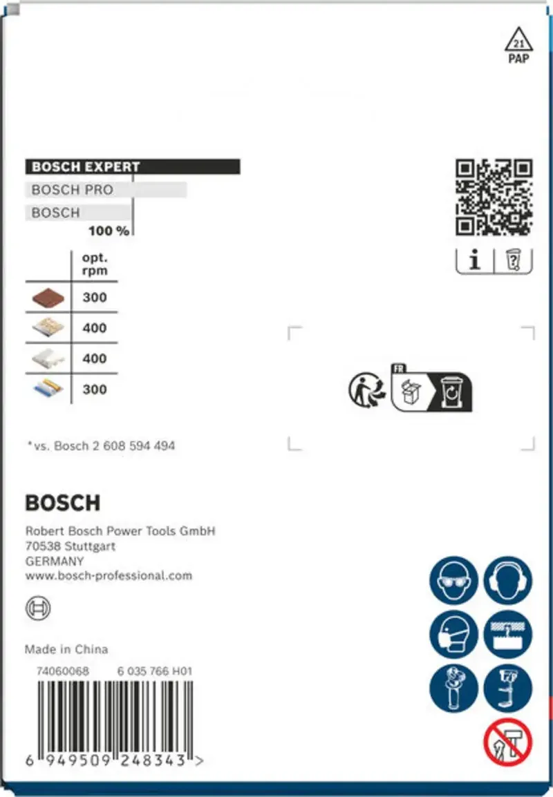 Bosch Accessories 2608901936 2608901936 Scie-cloche 80 mm meulé 1 pc(s) de Bosch Professional – image du produit