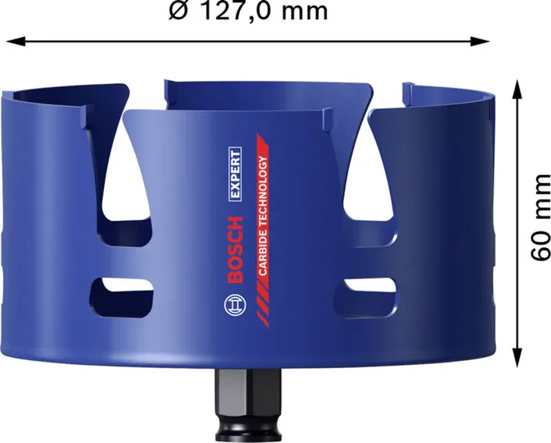 Bosch Accessories 2608901946 2608901946 Lochsäge 127 mm hartmetallbestückt 1 St. by Bosch Professional – product image 2 of 2