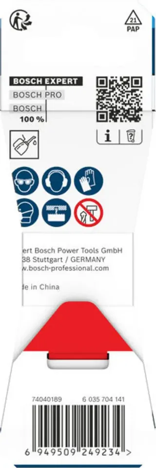 Bosch Accessories 2608902025 2608902025 Zentrierbohrer 6 mm geschliffen 1 St. fra Bosch Professional – produktbillede 1 af 2