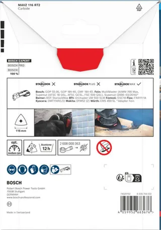 Bosch Accessories 2608902078 2608902078 Schuurschijf Carbide-RIFF 1 stuk(s) by Bosch Professional – product image 1 of 2