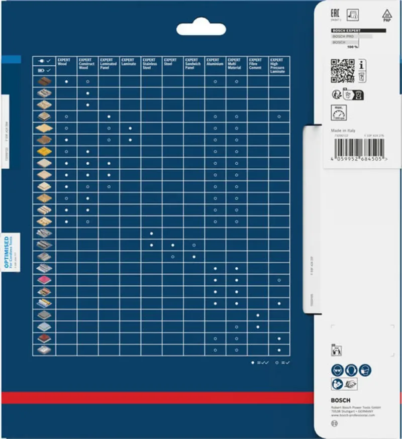 Bosch Accessories 2608902123 2608902123 Kreissägeblatt 210 x 30.0 x 1.4 mm Zähneanzahl: 66 1 St. von Bosch Professional – Produktbild