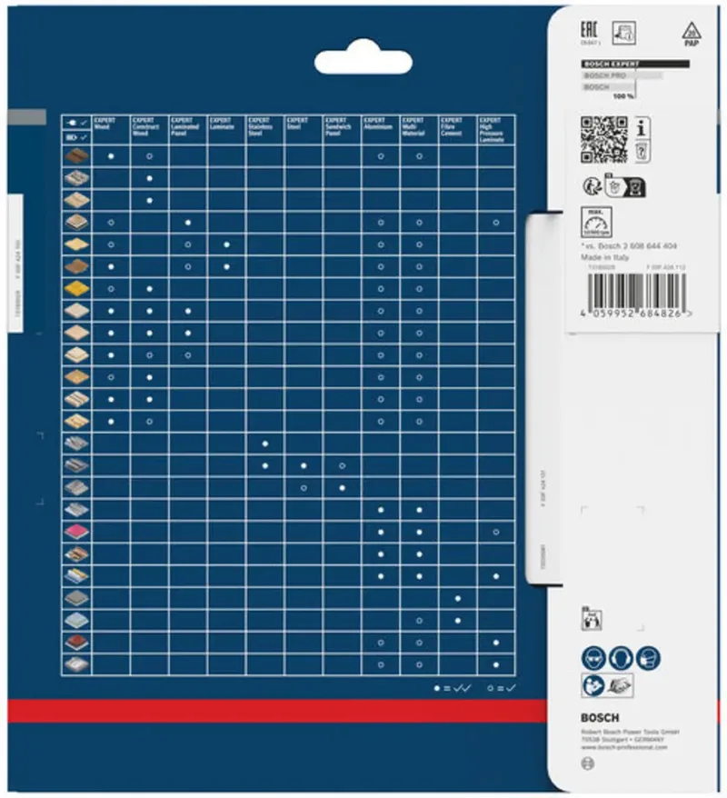 Bosch Accessories 2608902154 2608902154 Lame de scie circulaire 190 mm Nombre de dents: 48 1 pc(s) de Bosch Professional – image du produit