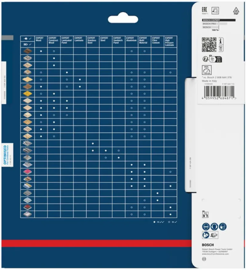 Bosch Accessories 2608902159 2608902159 Lame de scie circulaire 210 x 30.0 x 1.4 mm Nombre de dents: 24 1 pc(s) de Bosch Professional – image du produit
