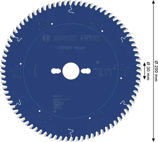 Bosch Accessories 2608902170 2608902170 Lame de scie circulaire 250 x 30 x 2.2 mm Nombre de dents: 80 1 pc(s) de Bosch Professional – image du produit 2 sur 2