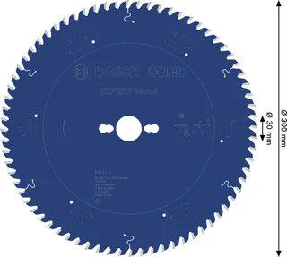Bosch Accessories 2608902183 2608902183 Lame de scie circulaire 300 x 30.0 x 2.2 mm Nombre de dents: 72 1 pc(s) de Bosch Professional – image du produit 2 sur 2