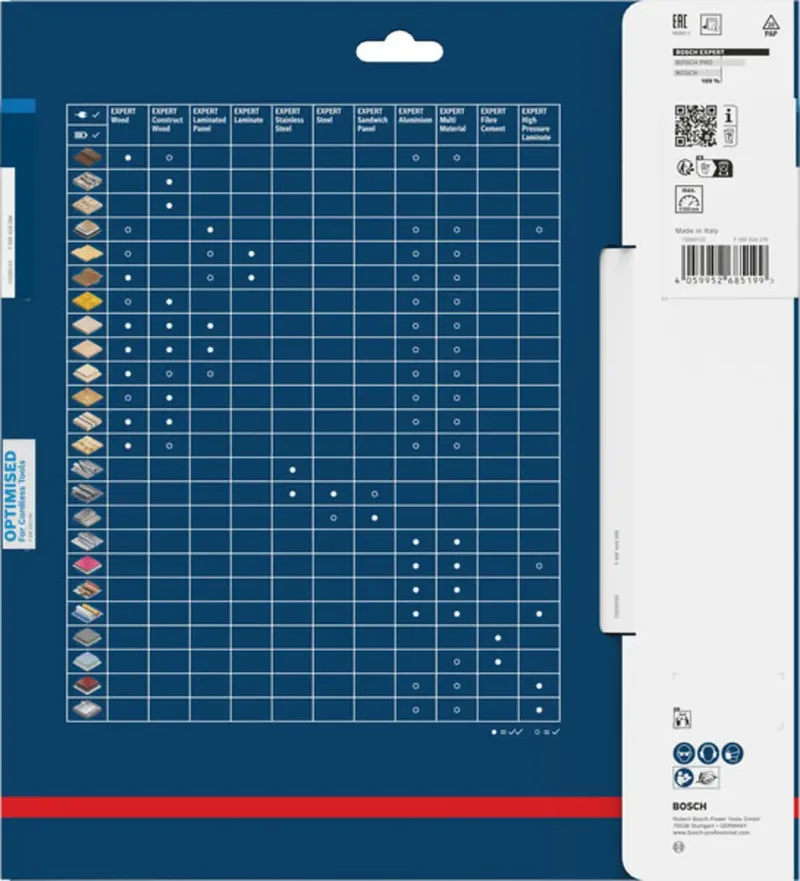 Bosch Accessories 2608902191 2608902191 Kreissägeblatt 254 x 30.0 x 1.8 mm Zähneanzahl: 78 1 St. by Bosch Professional – product image