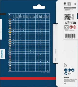 Bosch Accessories 2608902199 2608902199 Lame de scie circulaire 160 x 20.0 x 1.2 mm Nombre de dents: 4 1 pc(s) de Bosch Professional – image du produit 1 sur 2