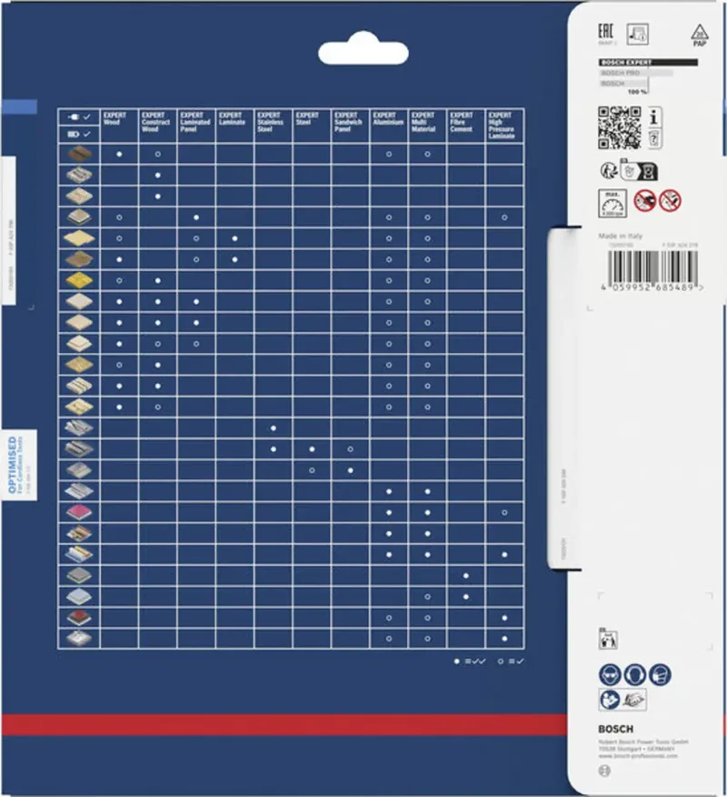 Bosch Accessories 2608902220 2608902220 Lame de scie circulaire 203 x 15.875 x 1.4 mm Nombre de dents: 48 1 pc(s) de Bosch Professional – image du produit