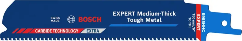 Bosch Accessories 2608902321 EXPERT Medium-Thick Tough Metal S955HHC Säbelsägeblatt 1 St. by Bosch Professional – product image