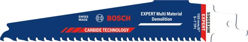 Bosch Accessories 2608902339 EXPERT Multi Material Demolition S969XHM Säbelsägeblatt 1 St. van Bosch Professional – productafbeelding