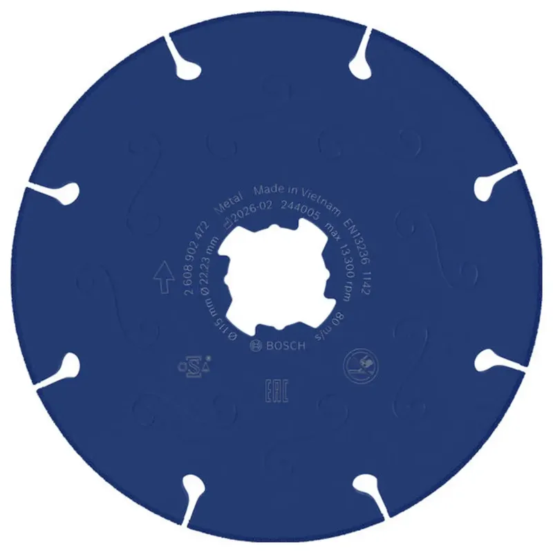 Bosch Accessories 2608902472 2608902472 Diamanttrennscheibe Durchmesser 115 mm Bohrungs-Ø 22.23 mm Gusseisen, Edelstahl, Stahl, NE-Metalle, Faserverstärkte by Bosch Professional – product image 2 of 2
