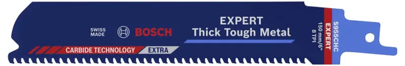 Bosch Accessories 2608902634 EXPERT Thick Tough Metal S955CHC Säbelsägeblatt, 100 Stück 100 St. de Bosch Professional – image du produit