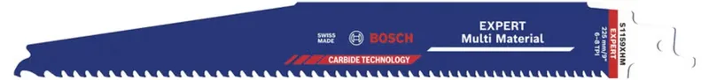 Bosch Accessories 2608902638 EXPERT Multi Material S1159XHM Säbelsägeblatt, 100 Stück 100 St. de Bosch Professional – image du produit