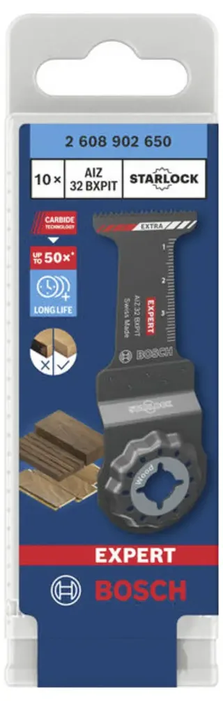 Bosch Accessories 2608902650 2608902650 Lame de scie plongeante 10 pièces 10 pc(s) de Bosch Professional – image du produit 2 sur 2