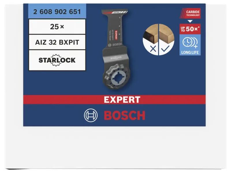 Bosch Accessories 2608902651 2608902651 Tauchsägeblatt 25teilig 1 St. fra Bosch Professional – produktbillede 2 af 2